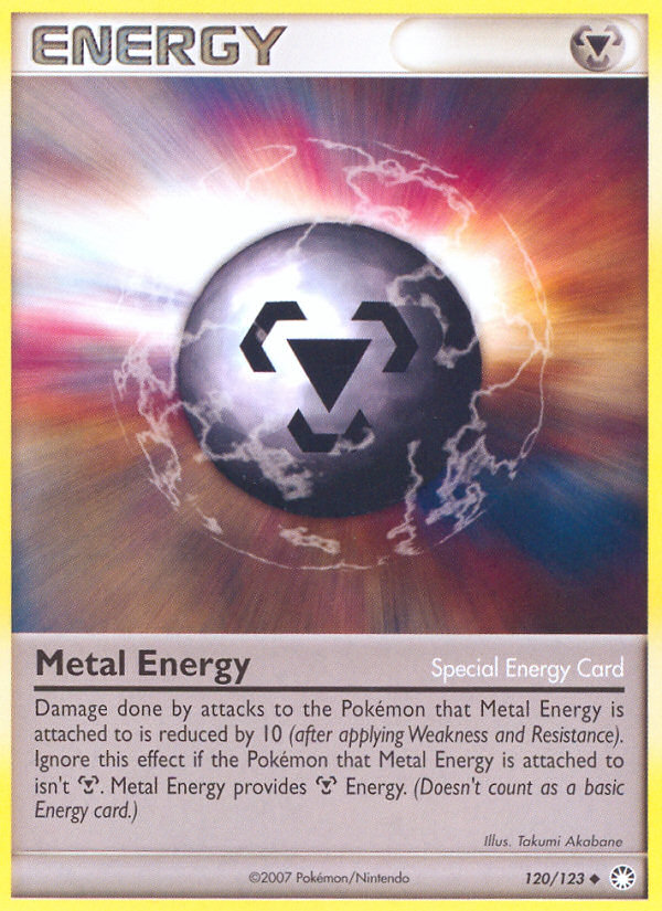 Metal Energy (120/123) [Diamond & Pearl: Mysterious Treasures] - Destination Retro