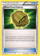 Dome Fossil Kabuto (96/124) [XY: Fates Collide] - Destination Retro