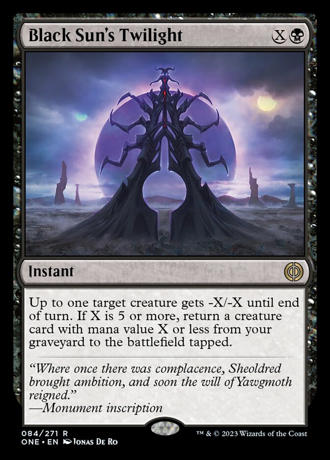 Black Sun's Twilight [Phyrexia: All Will Be One] - Destination Retro