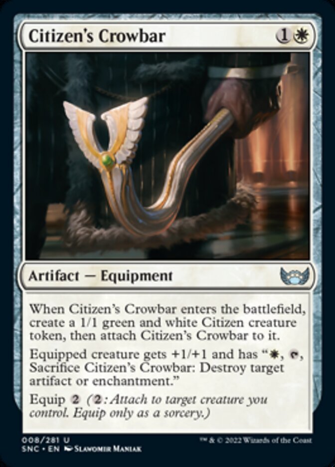 Citizen's Crowbar [Streets of New Capenna] - Destination Retro