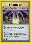 Pewter City Gym (115/132) [Gym Heroes 1st Edition] - Destination Retro