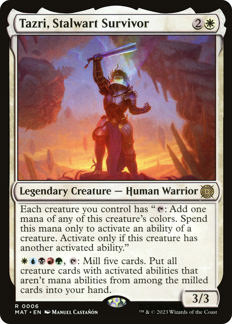 Tazri, Stalwart Survivor [March of the Machine: The Aftermath] - Destination Retro