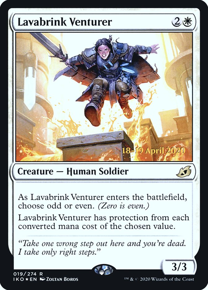 Lavabrink Venturer  [Ikoria: Lair of Behemoths Prerelease Promos] - Destination Retro