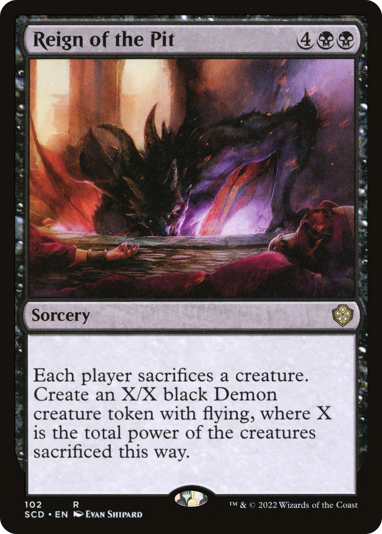 Reign of the Pit [Starter Commander Decks] - Destination Retro