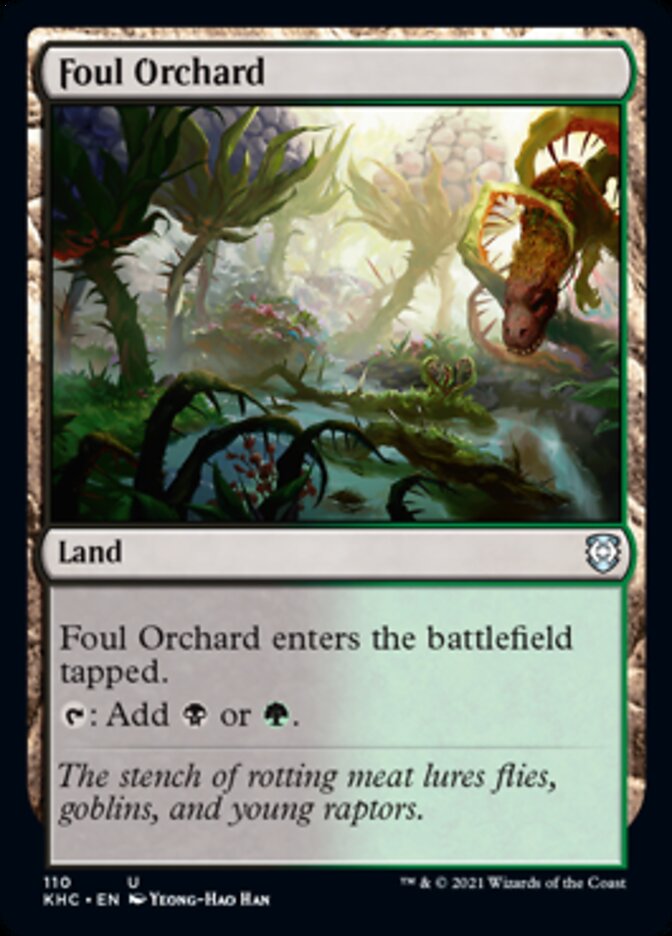 Foul Orchard [Kaldheim Commander] - Destination Retro