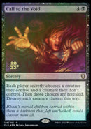 Call to the Void [Commander Legends: Battle for Baldur's Gate Prerelease Promos] - Destination Retro