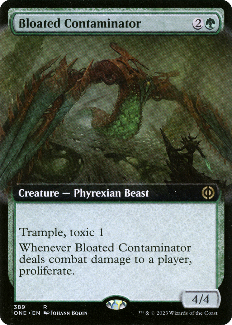Bloated Contaminator (Extended Art) [Phyrexia: All Will Be One] - Destination Retro
