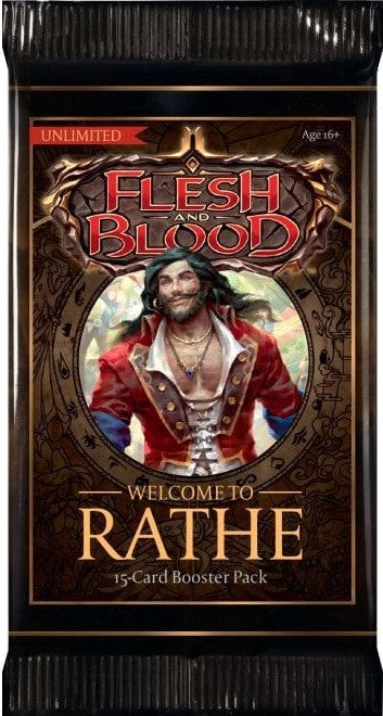 FLESH AND BLOOD  - WELCOME TO RATHE - UNLIMITED BOOSTER PACK - Destination Retro