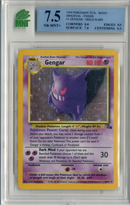 MNT - 7.5 -   Gengar - Holo Rare  - Fossil - Destination Retro