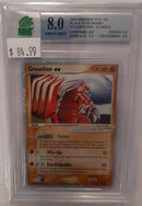 MNT - 8.0 - Groudon - EX Holo Black Star Promo- Pokemon TCG  Ex Series - Destination Retro