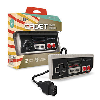 HYPERKIN "Cadet" Premium Controller for NES [GRAY] - Destination Retro