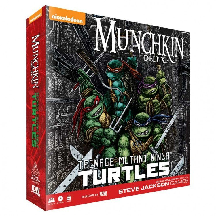 Munchkin: Teenage Mutant Ninja Turtles Deluxe - Destination Retro