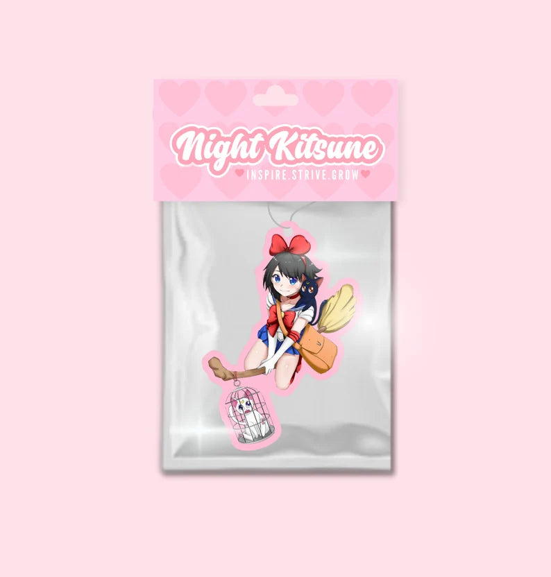 NightK - Kiki x Sailor Scout -  Squash - Air Freshener - Destination Retro