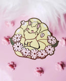 NightK - Ninetailed Fox -  Hard Enamel Pin - Destination Retro