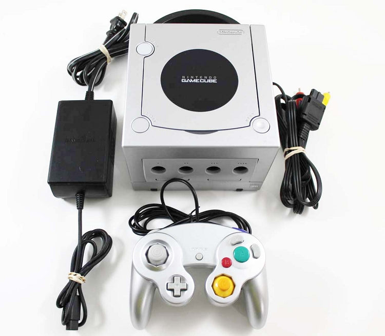 Silver GameCube Console - Destination Retro