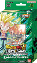 DRAGON BALL SUPER - STARTER DECK  - GREEN FUSION - Destination Retro