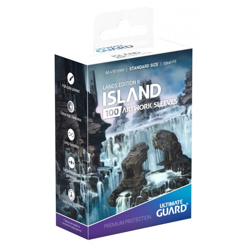 Lands Edition II Artwork Sleeves 100ct - Destination Retro