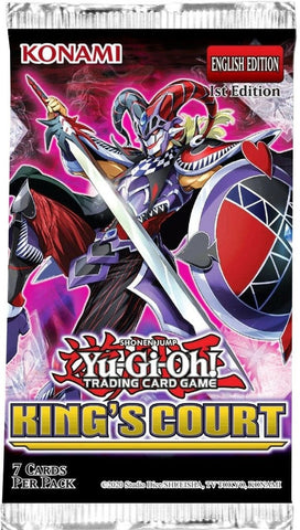 YU-GI-OH! - KING'S COURT - BOOSTER PACK (1ST EDITION) - Destination Retro
