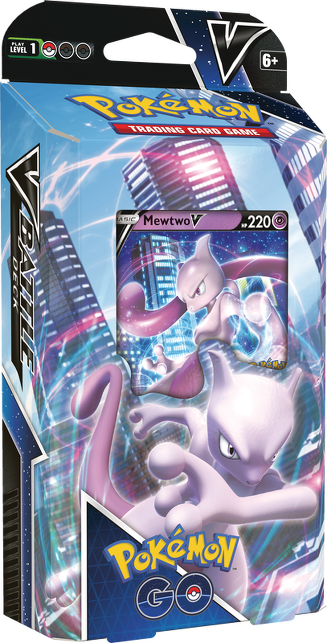 Pokémon TCG: Pokémon GO V Battle Deck - Mewtwo V - Destination Retro
