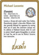 1996 Michael Loconto Biography Card [World Championship Decks] - Destination Retro