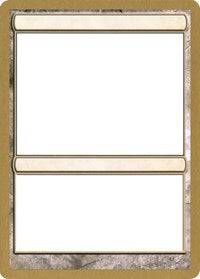 2003 World Championship Blank Card [World Championship Decks 2003] - Destination Retro