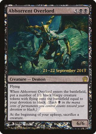 Abhorrent Overlord [Theros Promos] - Destination Retro