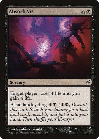 Absorb Vis [Duel Decks: Sorin vs. Tibalt] - Destination Retro
