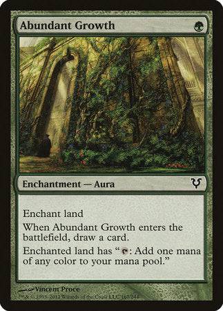 Abundant Growth [Avacyn Restored] - Destination Retro