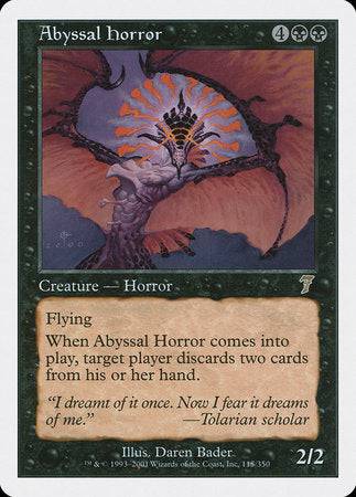 Abyssal Horror [Seventh Edition] - Destination Retro