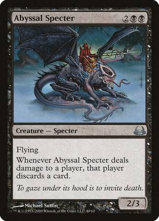 Abyssal Specter [Duel Decks: Divine vs. Demonic] - Destination Retro
