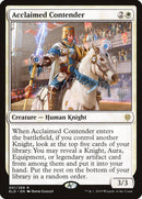 Acclaimed Contender (Promo Pack) [Throne of Eldraine Promos] - Destination Retro