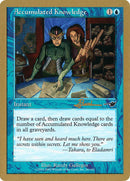 Accumulated Knowledge (Antoine Ruel) [World Championship Decks 2001] - Destination Retro