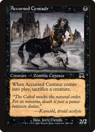 Accursed Centaur [Onslaught] - Destination Retro