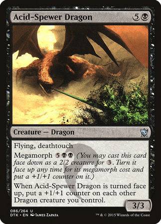 Acid-Spewer Dragon [Dragons of Tarkir] - Destination Retro