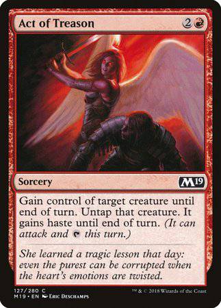 Act of Treason [Core Set 2019] - Destination Retro