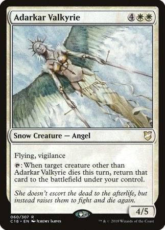 Adarkar Valkyrie [Commander 2018] - Destination Retro