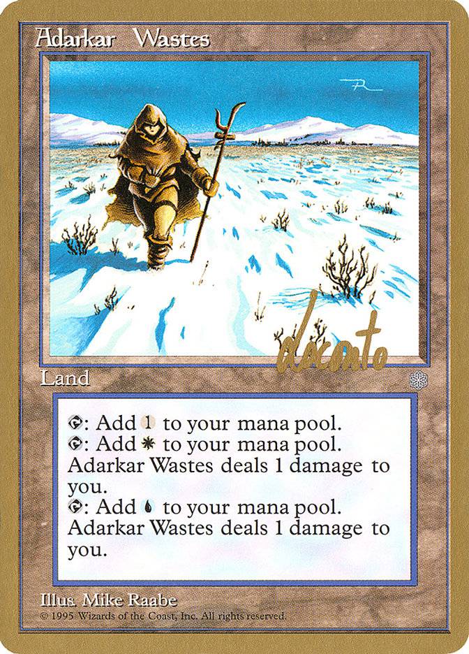 Adarkar Wastes (Michael Loconto) [Pro Tour Collector Set] - Destination Retro