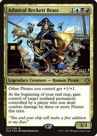 Admiral Beckett Brass [Ixalan Promos] - Destination Retro