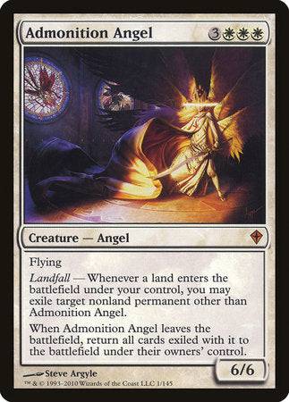 Admonition Angel [Worldwake] - Destination Retro