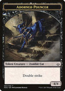 Adorned Pouncer Token [Hour of Devastation Tokens] - Destination Retro