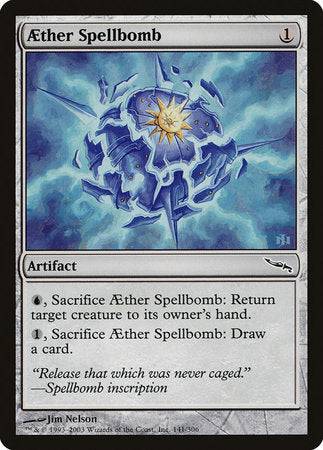 Aether Spellbomb [Mirrodin] - Destination Retro