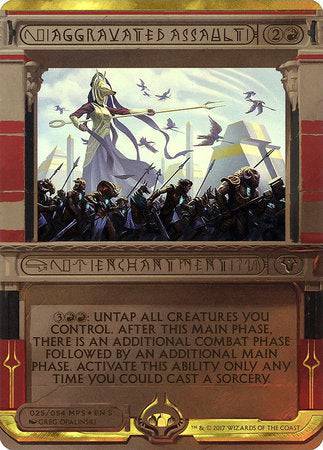 Aggravated Assault [Amonkhet Invocations] - Destination Retro