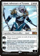 Ajani, Adversary of Tyrants [Core Set 2019 Promos] - Destination Retro