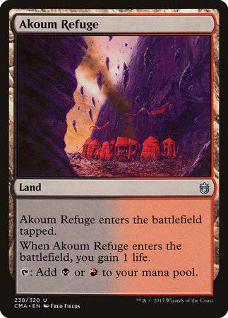 Akoum Refuge [Commander Anthology] - Destination Retro