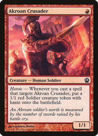 Akroan Crusader [Theros] - Destination Retro