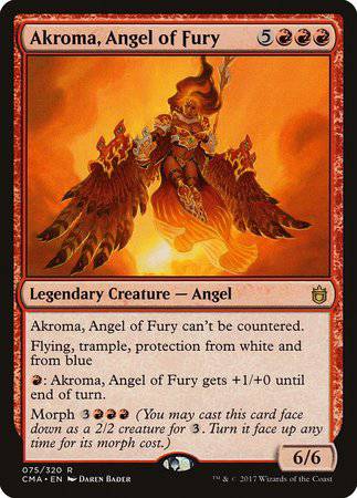 Akroma, Angel of Fury [Commander Anthology] - Destination Retro