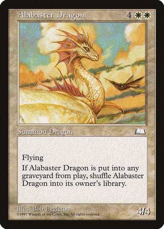 Alabaster Dragon [Weatherlight] - Destination Retro