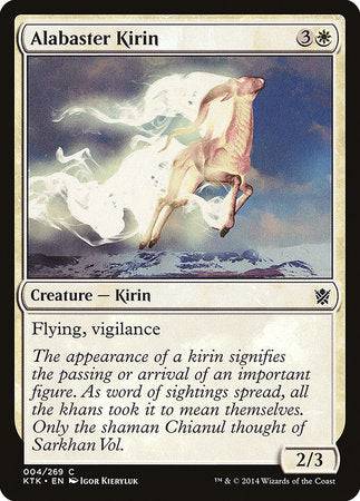 Alabaster Kirin [Khans of Tarkir] - Destination Retro