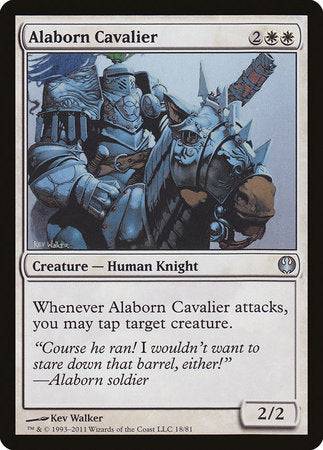Alaborn Cavalier [Duel Decks: Knights vs. Dragons] - Destination Retro