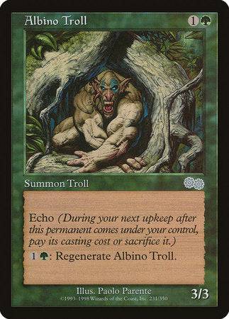 Albino Troll [Urza's Saga] - Destination Retro